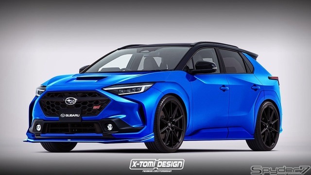 スバル ソルテラ STI 予想CG