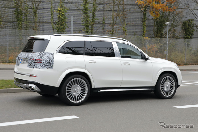 メルセデス マイバッハ GLS 改良新型プロトタイプ(スクープ写真)