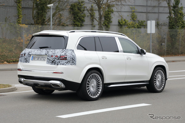 メルセデス マイバッハ GLS 改良新型プロトタイプ(スクープ写真)