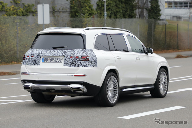 メルセデス マイバッハ GLS 改良新型プロトタイプ(スクープ写真)