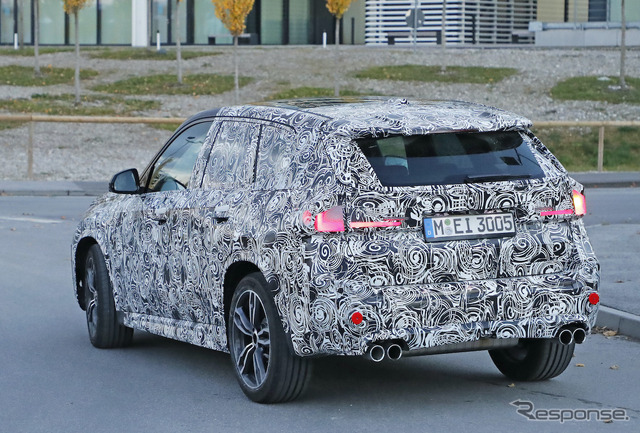 BMW X1 M35i プロトタイプ(スクープ写真)