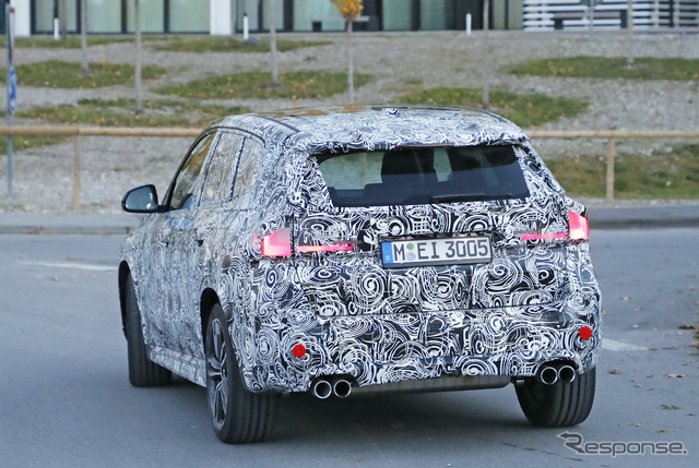BMW X1 M35i プロトタイプ(スクープ写真)