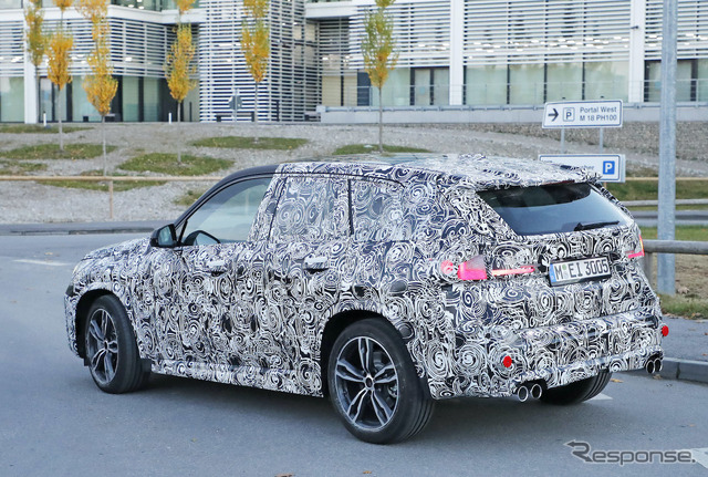 BMW X1 M35i プロトタイプ(スクープ写真)