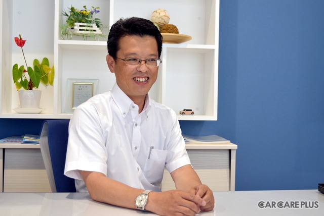 カーライフステーション（アクセス）の松本博行営業推進部長