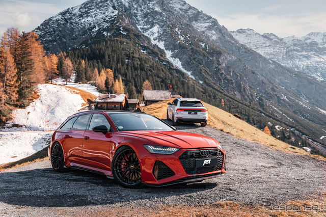 アウディ RS 6アバント のカスタマイズモデルのABT RS 6-Sと RS Q8 のカスタマイズモデルのABT RS Q8-S