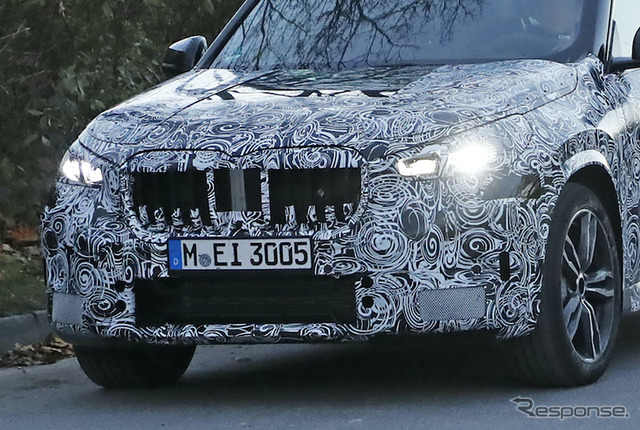 BMW X1 M35i プロトタイプ(スクープ写真)