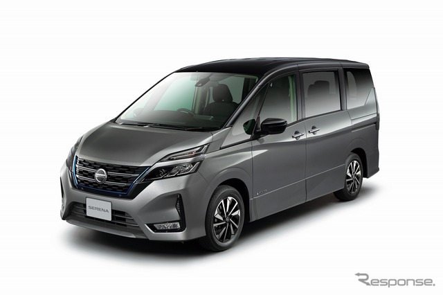 日産 セレナ e-POWER XV エアロ（ダークメタルグレー/ダイヤモンドブラック 2トーン）