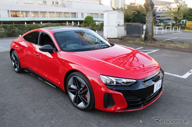 JAIA輸入電動車試乗会:アウディRS e-tron GT