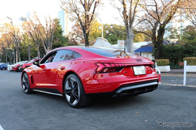 JAIA輸入電動車試乗会:アウディRS e-tron GT