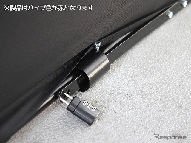 盗難防止用ロック取付部