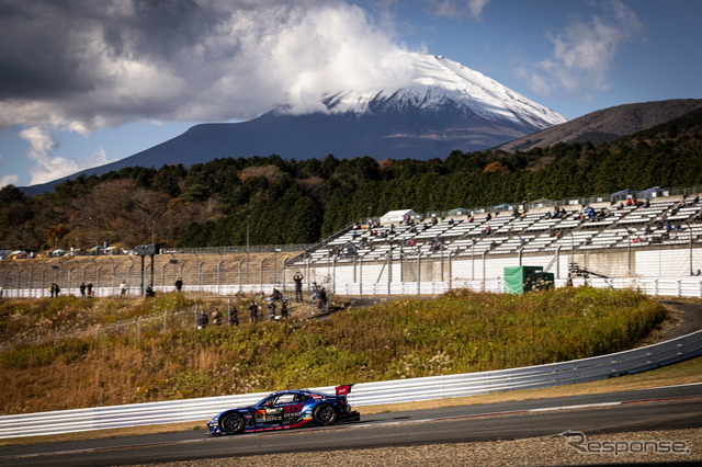 GT300クラスポールポジションの#61 SUBARU BRZ R&D SPORT(井口卓人/山内英輝)