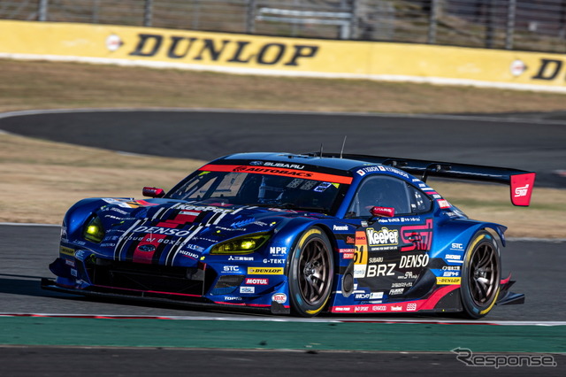 GT300クラス3位でチャンピオンを獲得した#61 SUBARU BRZ R&D SPORT(井口卓人/山内英輝)