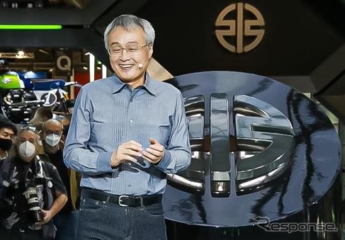 カワサキモータースの伊藤浩社長（EICMA 2021）