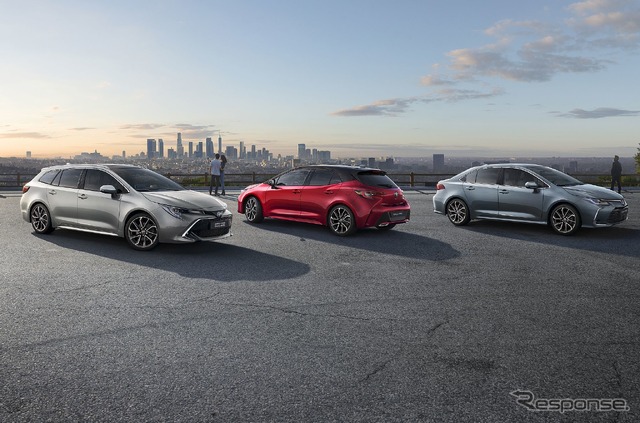 トヨタ・カローラ の2022年モデル(欧州仕様)
