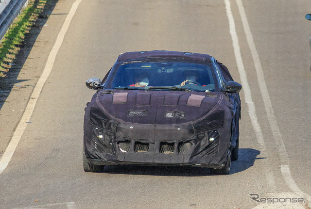 フェラーリ プロサングエ 市販型プロトタイプ(スクープ写真)