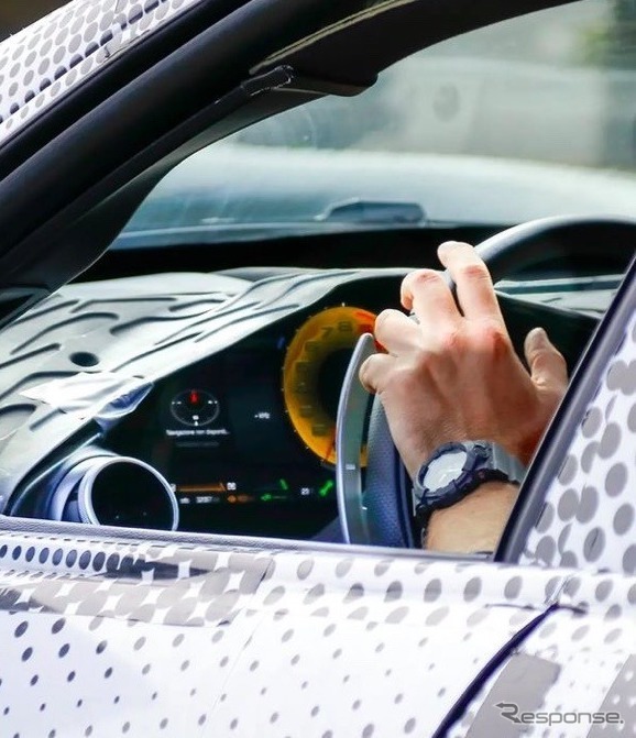 フェラーリ プロサングエ 市販型プロトタイプ(スクープ写真)