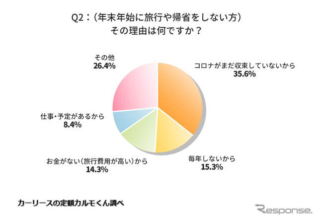 年末年始に旅行や帰省をしない理由は何ですか?