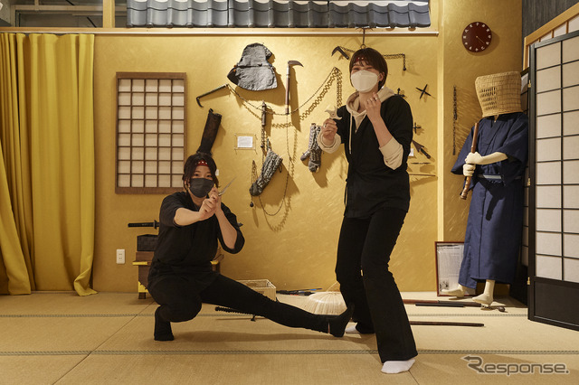 リアル人生ゲーム:侍忍者体験(姉妹ペア)