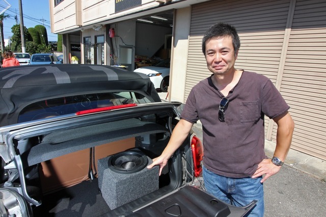 car audio newcomer! MINI クーパーS(オーナー・飯塚正樹さん) by to be Style 後編