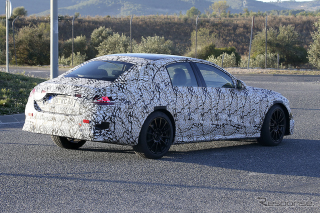 メルセデスベンツ Eクラス 次期型プロトタイプ(スクープ写真)