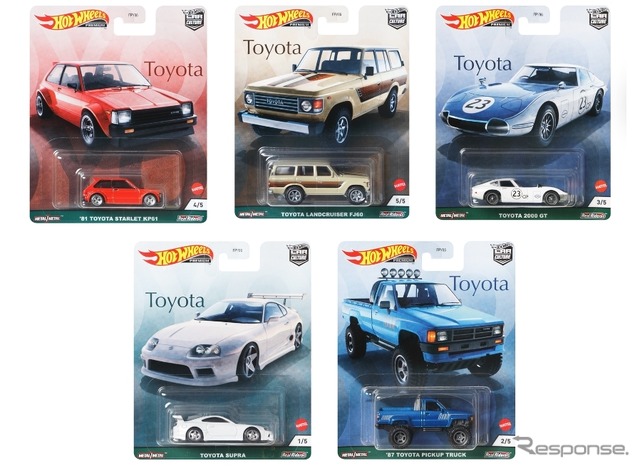 ホットウィール カーカルチャー『TOYOTA』(12月中旬発売)