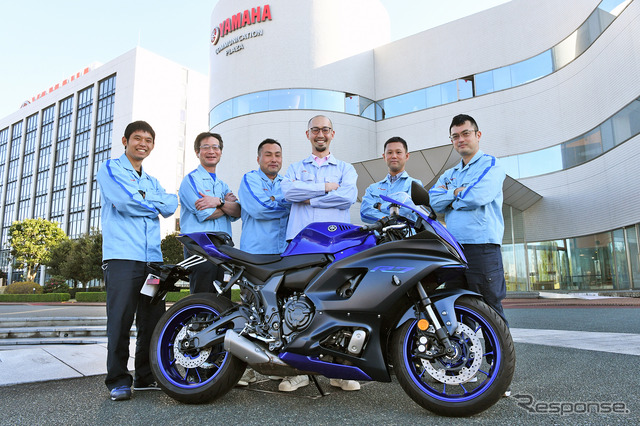 ヤマハ YZF-R7 北米仕様と開発メンバー