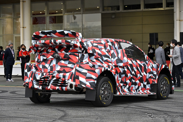 TOYOTA GAZOO Racing 2022年体制発表GR YARIS Rally1