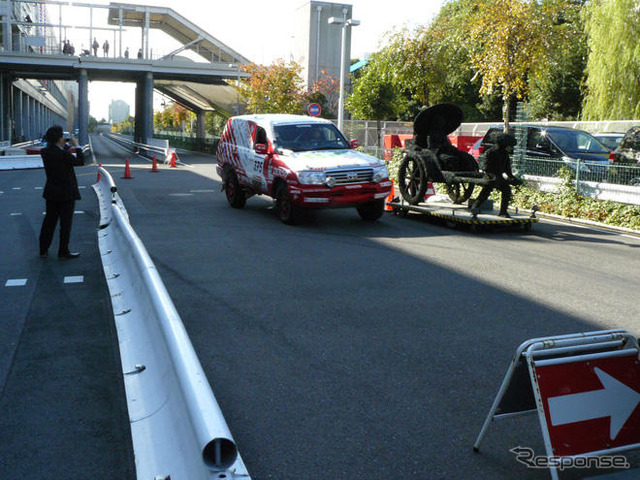 【ダカール09】トヨタ車体が参戦発表会…バイオディーゼル