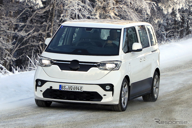 VW ID. BUZZ 市販型プロトタイプ(スクープ写真)