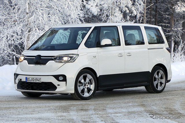 VW ID. BUZZ 市販型プロトタイプ(スクープ写真)