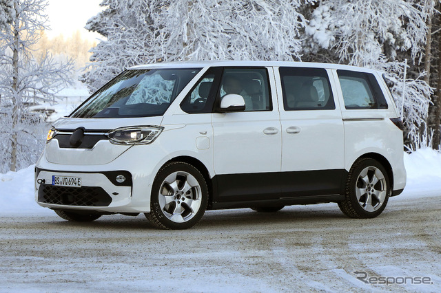 VW ID. BUZZ 市販型プロトタイプ(スクープ写真)