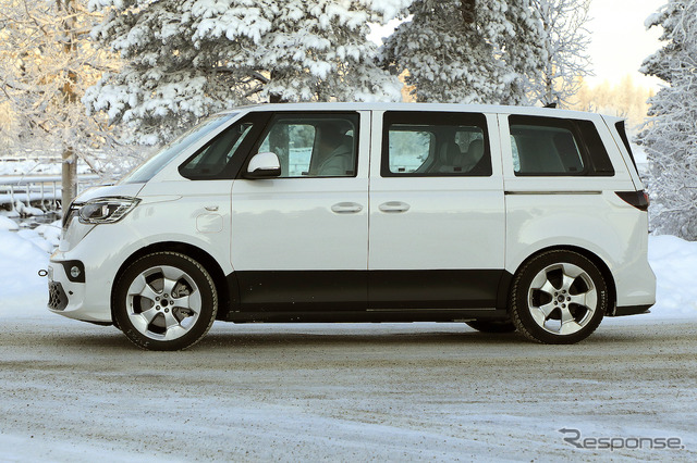 VW ID. BUZZ 市販型プロトタイプ(スクープ写真)