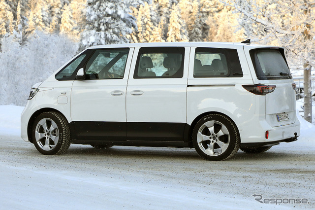 VW ID. BUZZ 市販型プロトタイプ(スクープ写真)