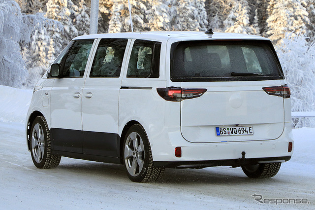 VW ID. BUZZ 市販型プロトタイプ(スクープ写真)