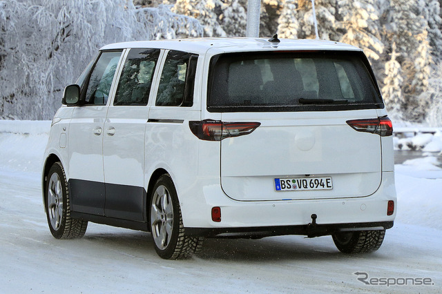VW ID. BUZZ 市販型プロトタイプ(スクープ写真)