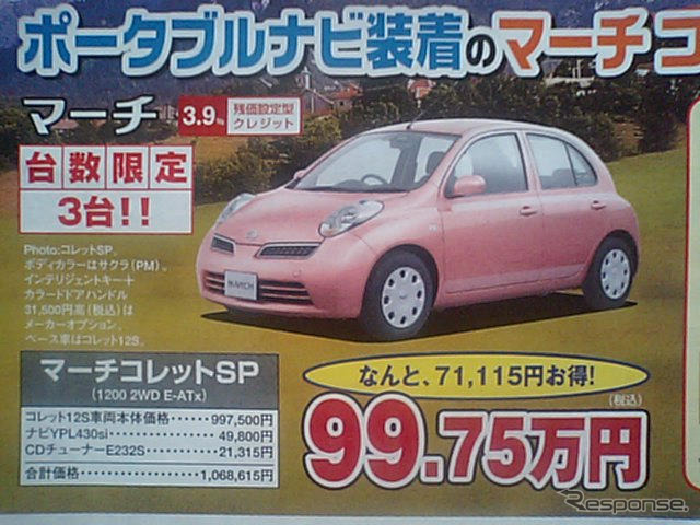 【We can 値引き情報】小さいプライスで小さい車を買える!!