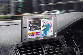 インテリアにマッチするソニーのカーナビ発売