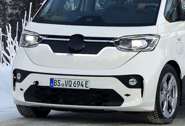 VW ID. BUZZ 市販型プロトタイプ(スクープ写真)