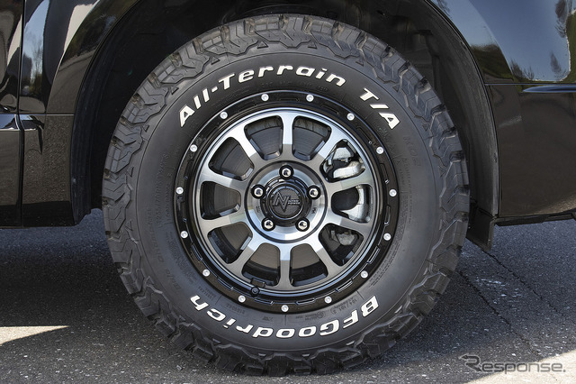 【MiD NITRO POWER M10 PERSHING S】推奨サイズ:16×7.0J Inset40 5H-114.3/カラー:ブラック/DC+マシニング/ブラッククリア/タイヤサイズ:LT235/70R16(デリカD:5 x 社外ホイール )