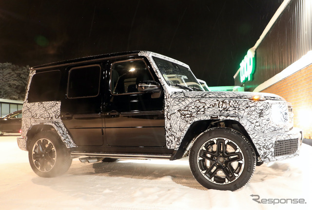 メルセデスベンツ Gクラス(AMG G63)改良新型プロトタイプ(スクープ写真)