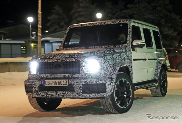 メルセデスベンツ Gクラス(AMG G63)改良新型プロトタイプ(スクープ写真)