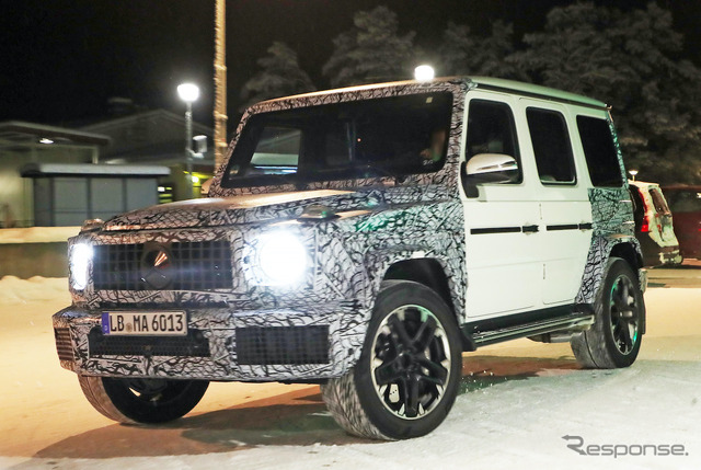 メルセデスベンツ Gクラス(AMG G63)改良新型プロトタイプ(スクープ写真)
