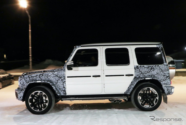 メルセデスベンツ Gクラス(AMG G63)改良新型プロトタイプ(スクープ写真)