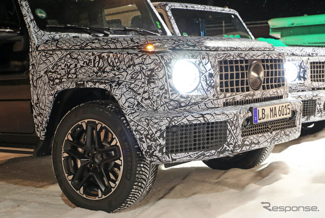 メルセデスベンツ Gクラス（AMG G63）改良新型プロトタイプ（スクープ写真）