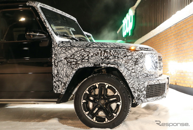 メルセデスベンツ Gクラス(AMG G63)改良新型プロトタイプ(スクープ写真)