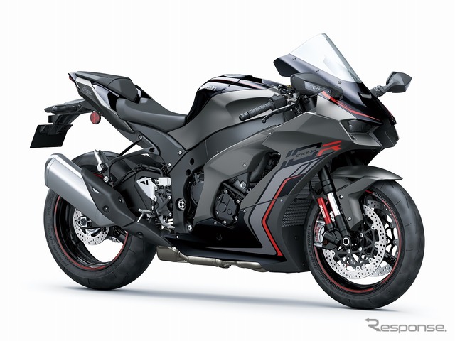 カワサキ Ninja ZX-10R（メタリックマットグラフェンスチールグレー×メタリックディアブロブラック）