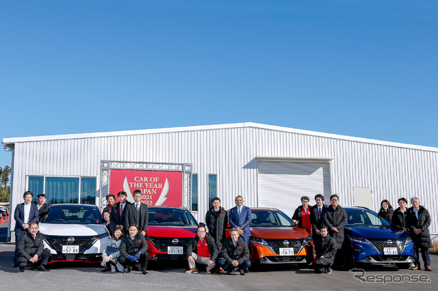 日産ノート(日本カーオブザイヤー10ベスト試乗会)