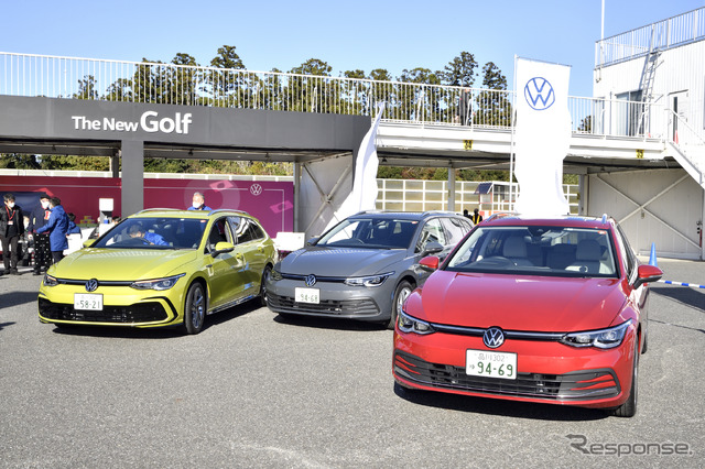 VWゴルフ（日本カーオブザイヤー10ベスト試乗会）