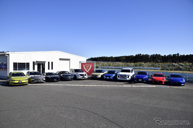 日本カーオブザイヤー10ベスト試乗会