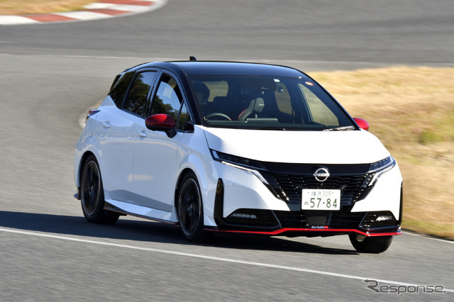 日産ノート(日本カーオブザイヤー10ベスト試乗会)